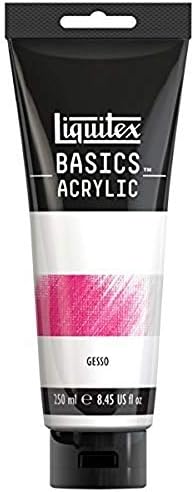 Liquitex Basics Gesso Surface Prep Medium Tube 8Oz
