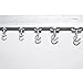 JLER 9 Pound Tension Magnetic Hooks Powerful Neodymium Magnet Mount Hook as Keys holder towels or tools keeper Declutter Your Space 6 pack