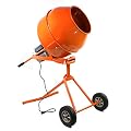 NEW Portable 5 Ft Electric Concrete Cement Mixer Machine 1/2 HP Mixing Concrete
