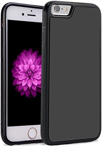 Goat Case iPhone 7, Goat Case iPhone 6 /6s, NB-Magic, Phone Case Sticks to Glass, Car GPS, Tile, Metal, Whiteboards,Any Smooth Surface, Black (with 6 Backing Plates)