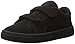 PUMA Unisex-Baby Suede Classic Badge Hook and Loop Sneaker, Black Black, 9 M US Toddler