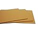 Brown Chipboard 100 Point Extra Thick 8.5 x 11 Inches, .100 Caliper Heavy Cardboard 2.54 mm Thick