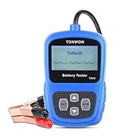 TONWON Battery Tester Automotive Load Battery Tester Car Battery Analyzer on Cranking System, Charging System and Battery System for 12V Car and Light Truck