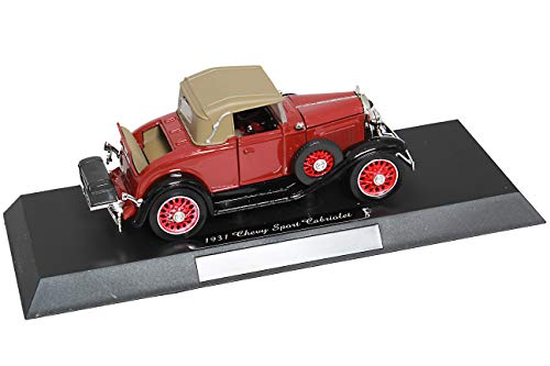 New Ray SS-55093 Chevy Sport Cabrio 1931" Model Car - Thumbnail 2