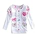 NEAT Kid Girl Cotton Flower Long Sleeve T Shirt Tee Top L339 2-6 Years