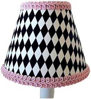 Amazon.com: Silly Bear Lighting Harlequin Lamp Shade, Pink ...