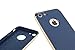 DANET iPhone 7 Case Dual Layer Protection with Soft TPU & Hard Frame Bumper Carbon Fiber Finish Premium Luxury and Shock Absorbing Shockproof Cover for iPhone 7 (Blue)