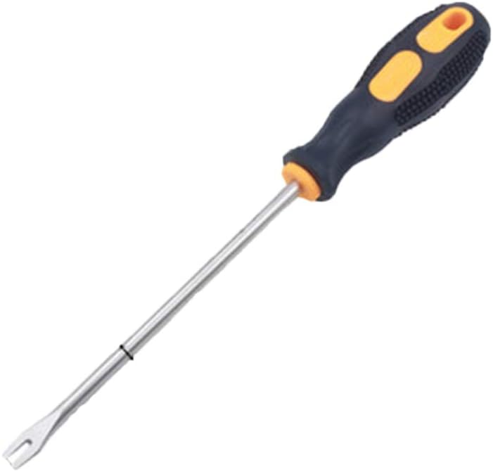 ROSNEK Tack Lifter Soft Grip Handle Pin Nail Staple Remover Upholstery Pry Bar Tools Supplies 260mm Long CrV Steel Chrom Plated: Home Improvement