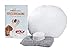PetZu Mother's Comfort Heartbeat Pet Pillow, Chocolate/White