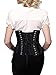 Camellias Women's 26 Steel Boned Heavy Duty Waist Trainer Corset Shaper for Weight Loss