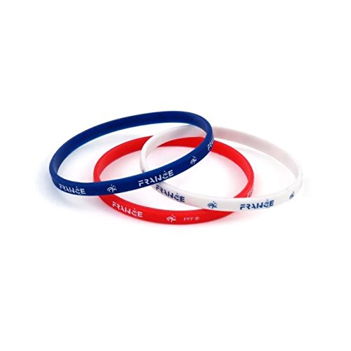 Inconnu FFF 204990 Bracelets Unisex Adult, Blue/White/Red