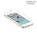 2 Pack Premium Tempered Glass Film Screen Protector For Apple iPhone 5S/5C/5