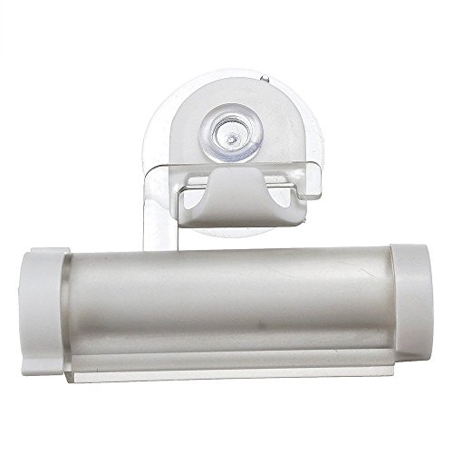 Sky Fish Squeezer Plastic Rolling Tube Toothpaste Dispenser Toothpaste Holder Toothpaste Press Holder Suitable for cosmetics and toothpaste and so on white