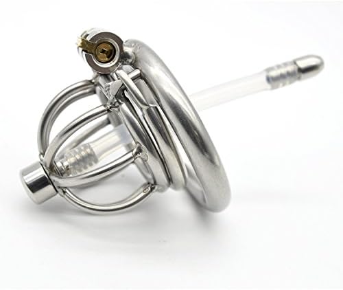Bondage Masters Male Chastity Device, Removable Urethral Tube with Air-Flow Tip, Black - Image 4