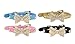 Lillypet(TM Bling Rhinestone Pet Cat Dog Bow Tie Collar Necklace Jewelry for Small or Medium Dogs Cats Pets Female Puppies Chihuahua Yorkie Girl Costume Outfits, Light and Adjustble Buckle Golden S