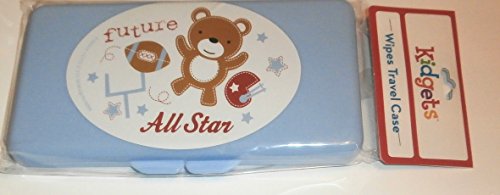 Blue Future All Star Baby Wipes Case