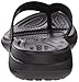 crocs Women's Capri V Shimmer W Flip-Flop, Black, 7 M US