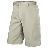 Nike Mens Flat Front Tech Golf Shorts (32, Light Bone)