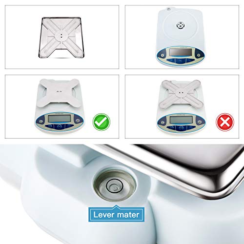 Lab Digital Balance Scale Analytical Precision Electronic Weighing Scale LCD Jewelry Counting Scale Scientific Instrument for Laboratory Pharmacy Chemical School Food Kitchen Store(5000g/0.01g) - Thumbnail 3