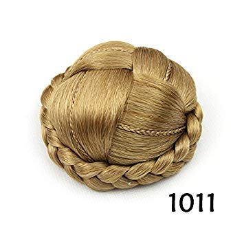 Hair Pieces Bun Scrunchie Braided Hair Chignon Amazon In Electronics