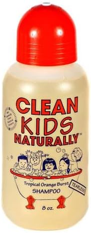 Clean Kids Naturally Tropical Orange Burst Shampoo 8 oz