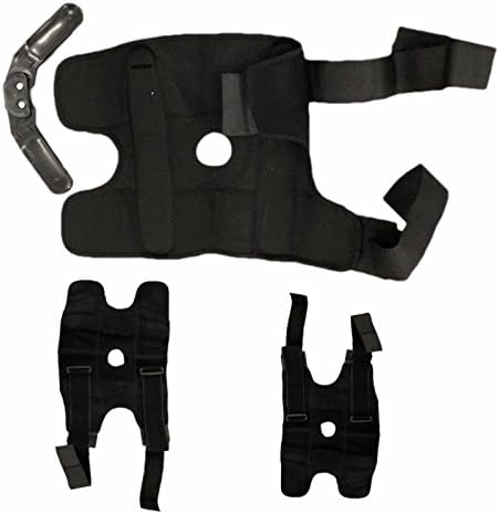 bmonline Knee Support Strap 2 Splint Inside Quality Fully Adjustable Hinged