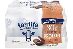 FAIRLIFE Nutrition Plan High Protein Chocolate 30g Shake,Gelatin Free,11.5fl.oz,(12 Pack) - PACK OF 1