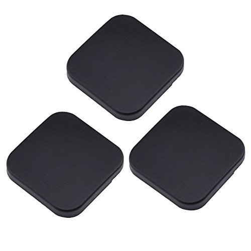 Mudder Lens Cover, Front Lens Cap Protector for GoPro HERO 4 Session, 3 Pack