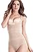 Kffyeye Women's Ultra-thin Seamless Body Shaper, Firm Control Shapewear Bodysuit, Open Bust Body Briefer Shapewear For Women