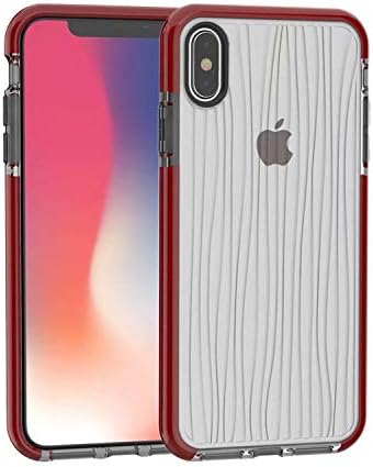 UNIYA iPhone Xs 5.8 inch Case, Soft Slim Transparent TPU Scratch-Resistant Shockproof Protective Case