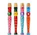 OVERMAL Colorful Wooden Trumpet Buglet Hooter Bugle Educational Toy Gift For Kids