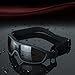 Viriber Motorcycle Goggles Bike Goggles UV Protective Outdoor Glasses Dust-proof Protective Combat Goggles
