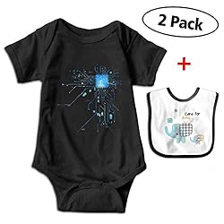 Robprint Computer CPU Core Heart Gamer Baby