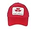 J&D Productions Massey Ferguson Solid Red Hat