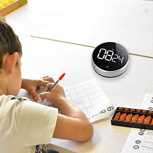 Teacher Timers, 3.8inch Large Digital Classroom Timer for Kids, LED