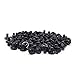 Honbay 100PCS M3x5 Round Head PC Mounting Computer Screws Computer Case Fixed Motherboard Screw (Black Zinc)