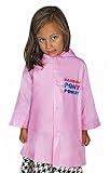 Hasbro Little Girls' My Little Pony Rainbow Waterproof Outwear Hooded Rain Slicker - Toddler