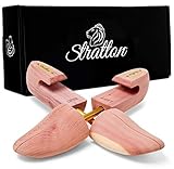 Stratton Men's Adjustable Split Toe Premium Cedar Shoe Tree - Made in the USA (X-Large)