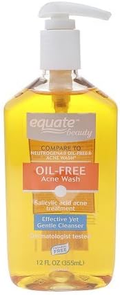 Equate Beauty Oil-Free Acne Wash, 12 Fl Oz