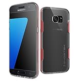 S7 Edge Case, Ghostek Cloak Series for Samsung Galaxy S7 Edge Slim Protective Armor Case Cover(Red)