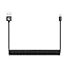 Coiled Charging Cable, CAFELE 2 Pack Retractable Phone Charger Cord USB Powerline Compatible for iPhone Xs/XS MAX/X / 8/7 / 6 Plus, iPad - (Black/5ft)