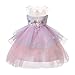LZH Girls Unicorn Costume Dress Flower Princess Birthday Party Pageant Dress