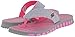 SKECHERS Performance Womens Go Flex-Vitality Flip Flop,Gray/Hot Pink,7 M US