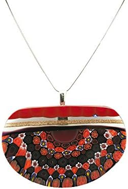 Murano Glass Millefiori Pendant