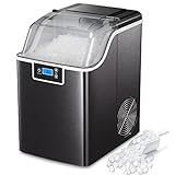 Kismile Nugget Ice Maker Countertop,Portable