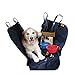 Dog car Seat Protector Cover for Cars SUV’s and Small Trucks – Anti-Slip Rear Bench Waterproof Pet Hammock for Back Seat with Side Flaps, Anchors, Seat Belt and Latch Openings, Plus 4 gifts