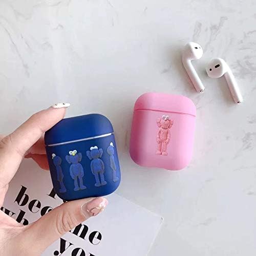 Airpods Series Protective Cases Street Fashion KAWS Sesame Street Protector (Pink)