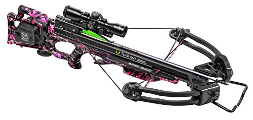 TenPoint Lady Shadow Crossbow Package with 3x Pro-View 2 Scope,  3-Arrow Instant Detach Quiver, 20