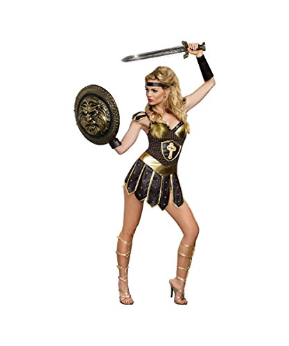 Queen of Swords Womens Sexy Greek Medieval Roman Warrior Costume