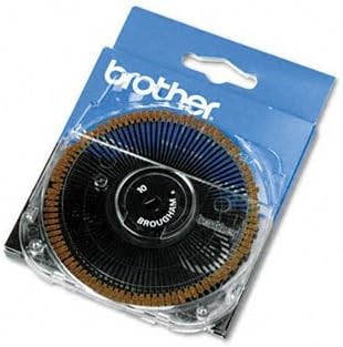 Cassette Daisywheel for Brother Typewriters PRNTWHL,BROUGHAM,10 (Pack of3)